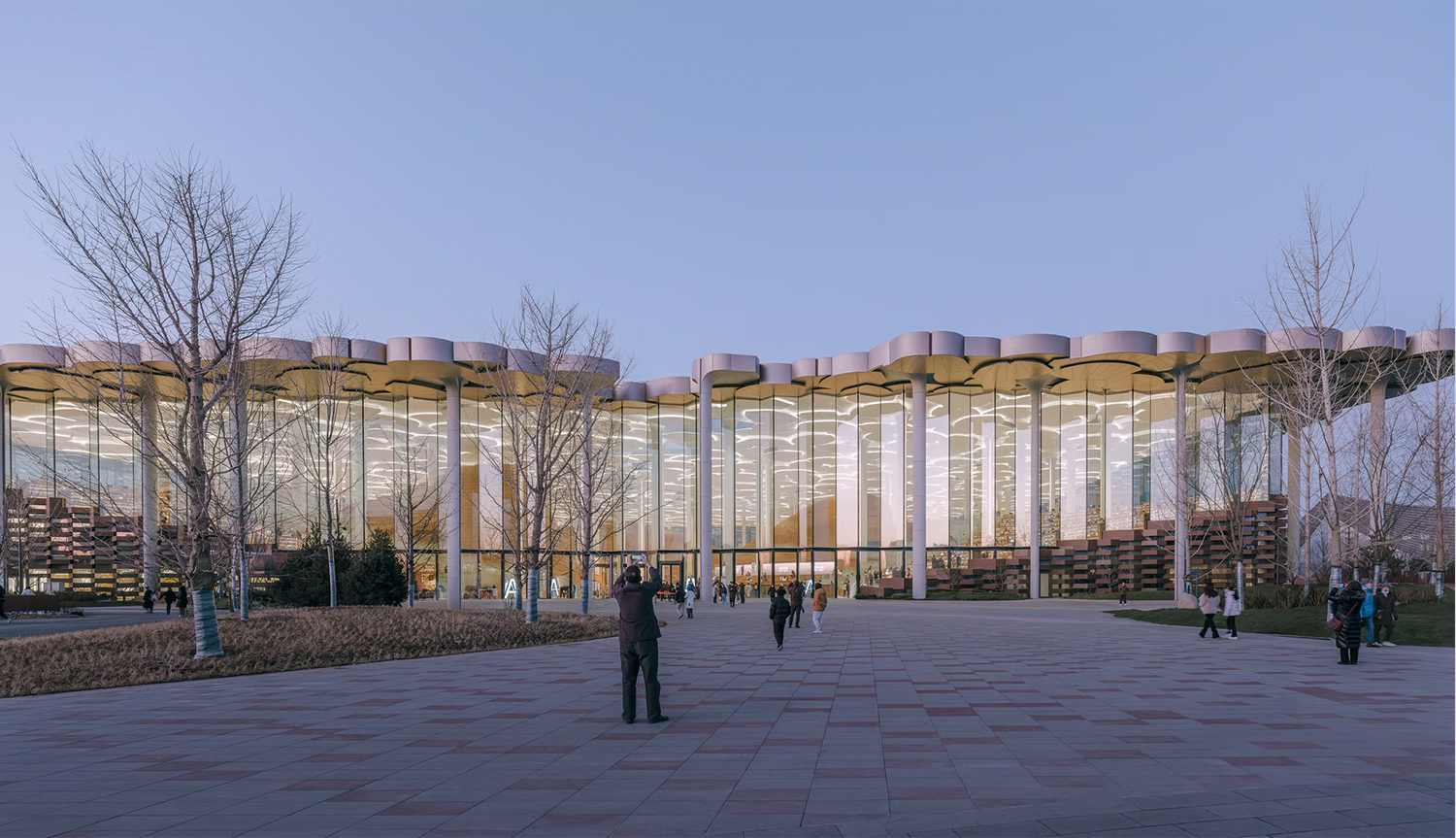Beijing City Library / Snøhetta. Foto © Yumeng Zhu