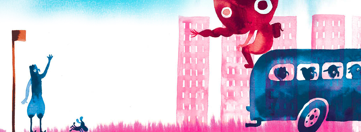 Illustrazione tratta da "Quanto sei cresciuta!" di Jorge Antònio Gonḉalves, Ideestortepaper 2022